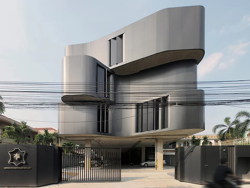  工廠辦公室裝修效果圖-泰國皮革廠辦公室裝修